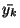 $\displaystyle \bar{y_k}$
